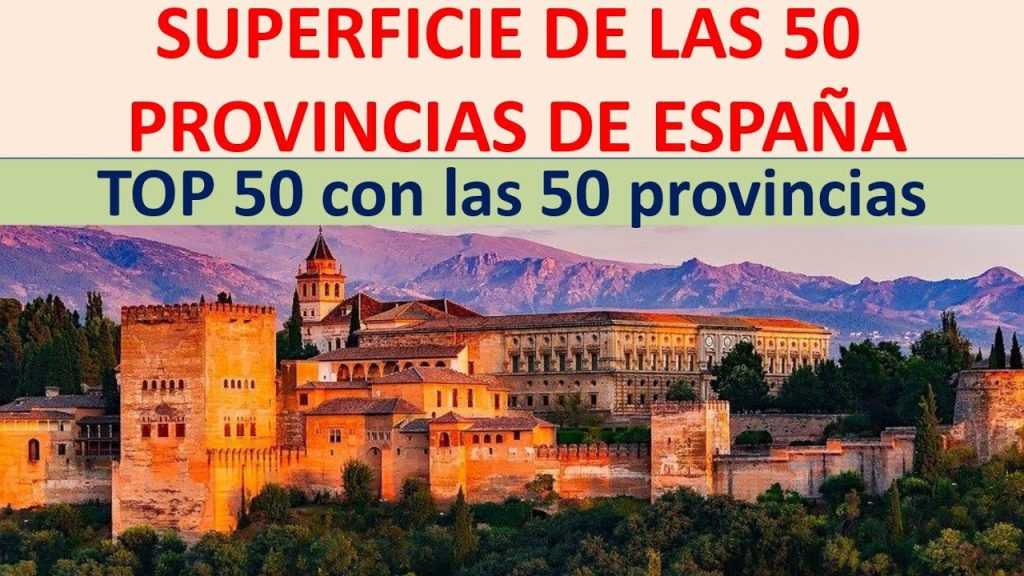 ¿Cuál es la provincia más grande de España? 6