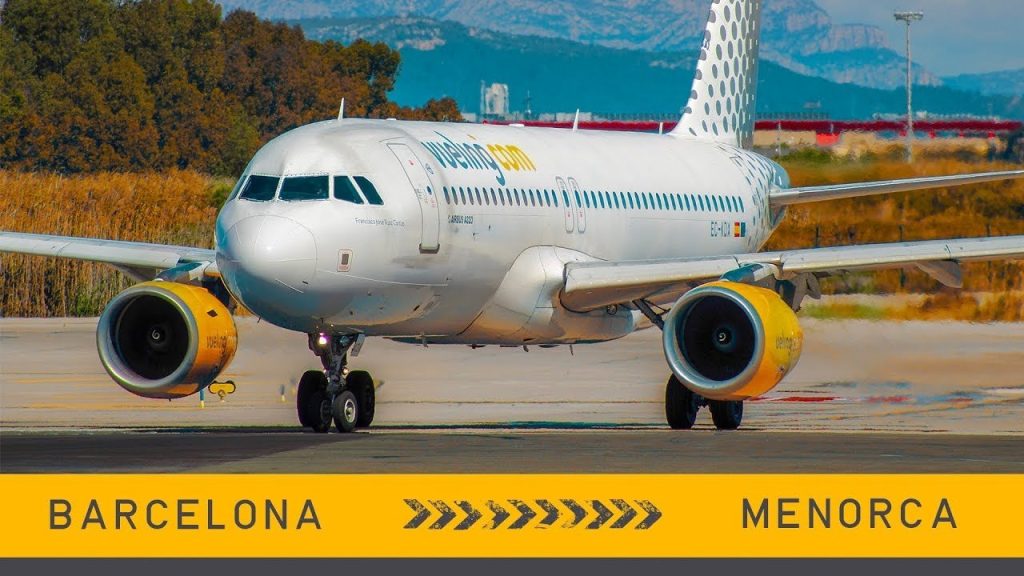 ¿Cuál es la frecuencia de vuelos de Madrid a Menorca? 2