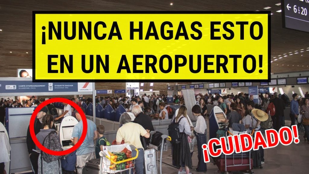 ¿Qué es lo que te pasan por las manos en el aeropuerto? 9