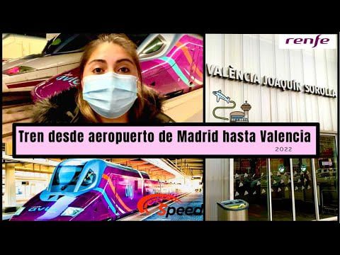 ¿Cómo llegar del aeropuerto de Valencia a la ciudad? 1