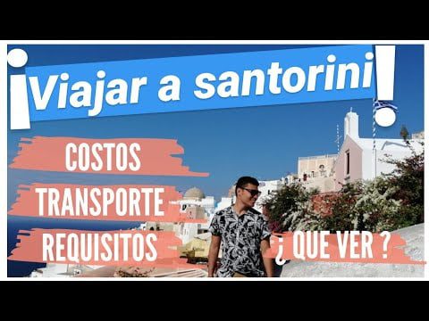 ¿Cuál es la mejor epoca del año para viajar a Santorini? 1