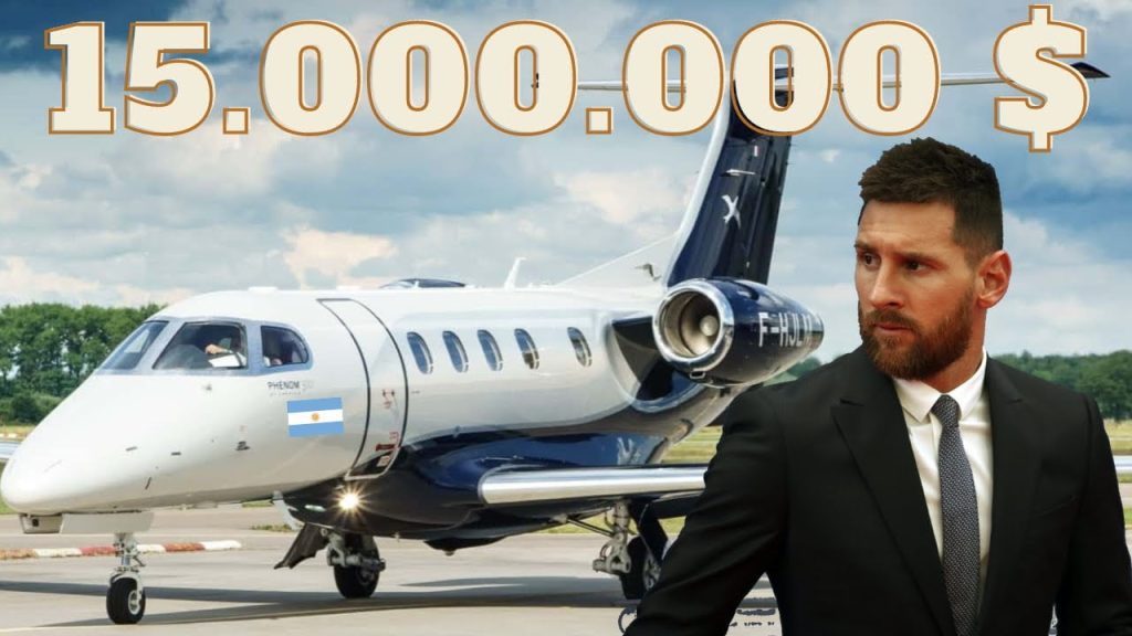 ¿Cuánto cuesta el avión privado de Messi? 4