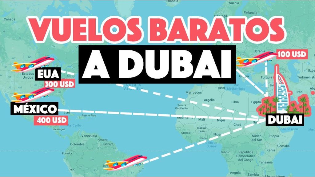 ¿Qué aerolíneas tienen vuelos desde Barcelona a Dubai? 12