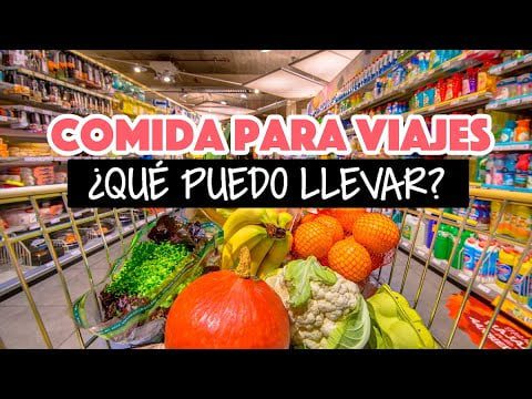 ¿Cómo llevar comida en el avión? 7