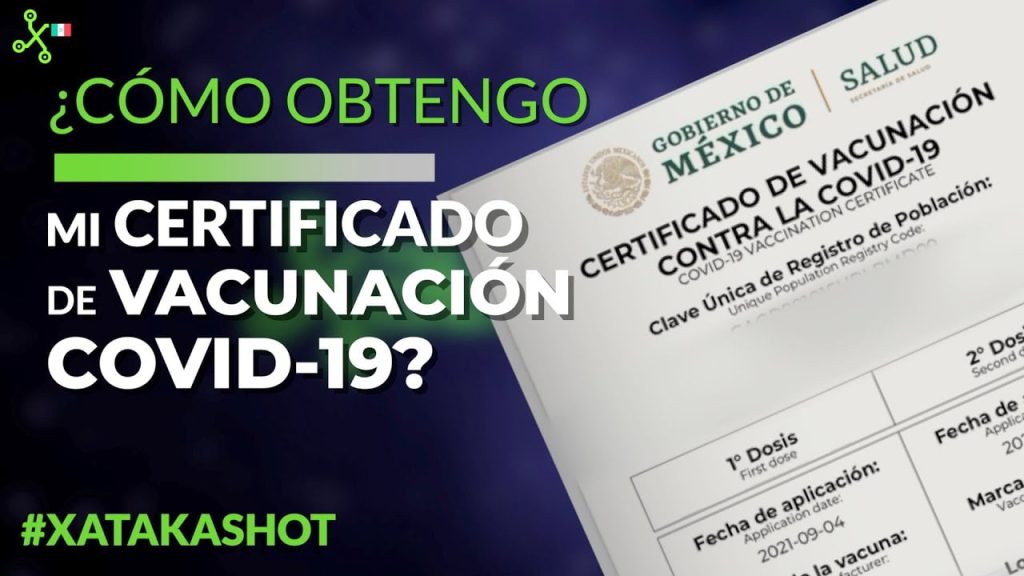 ¿Cómo descargar el certificado de la vacuna Covid? 1