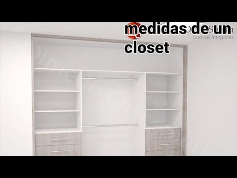 ¿Cuál es la profundidad normal de un armario? 4