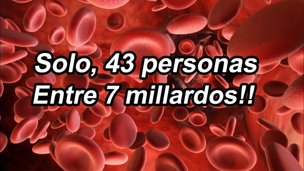 ¿Cuál es la sangre más escasa del mundo? 4