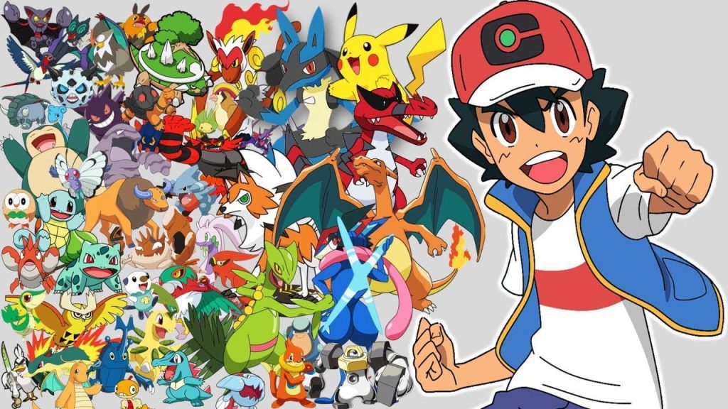 ¿Cuántos Pokémon tiene Ash en total? 1