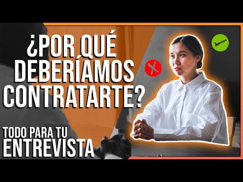 ¿Por qué crees que deberiamos contratarte? 12