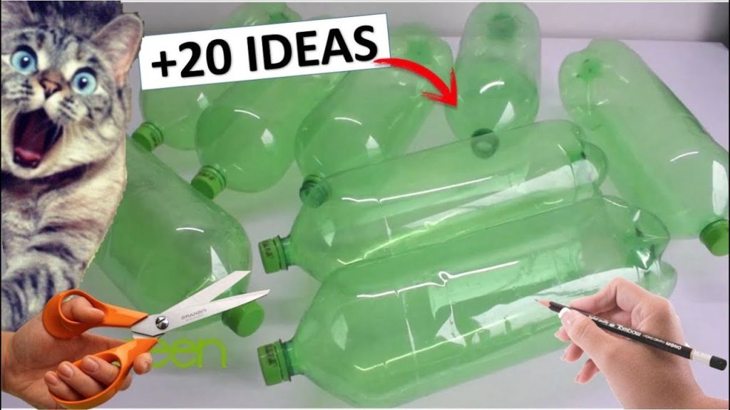 ¿Qué se puede hacer con botellas descartables? 2