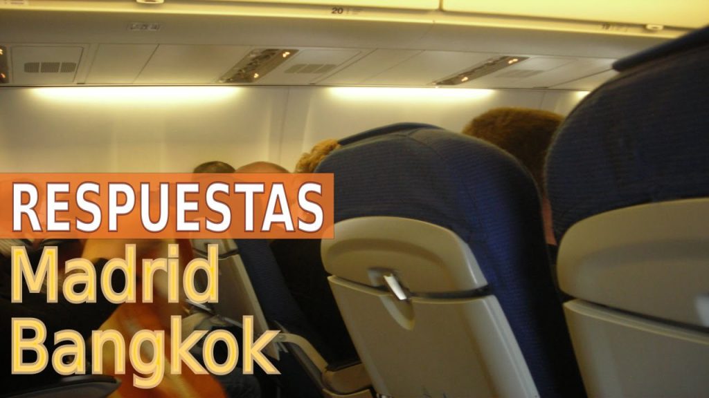 ¿Qué aerolíneas tienen vuelos directos de Madrid a Bangkok? 10