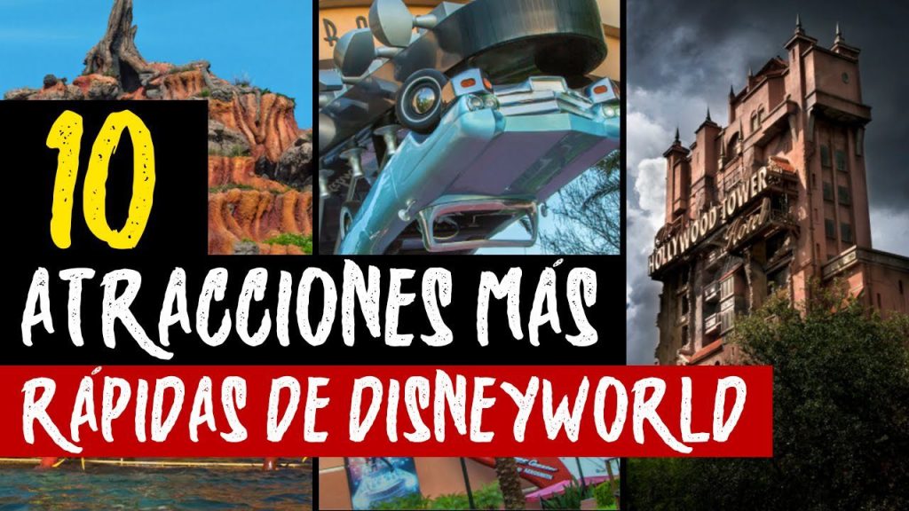 ¿Cuál es la montaña rusa más rapida de Disney? 10