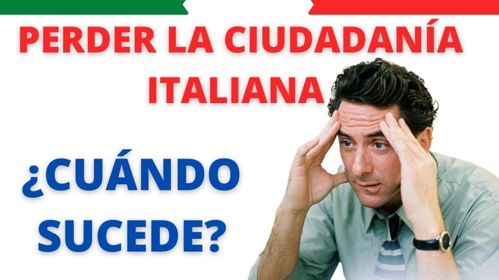 ¿Cuándo se pierde la ciudadanía italiana? 5