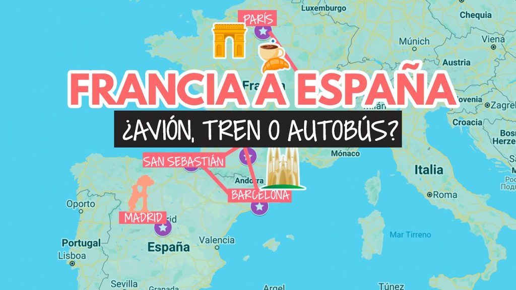 ¿Cuál es la duración del viaje de Barcelona a Madrid en tren? 4