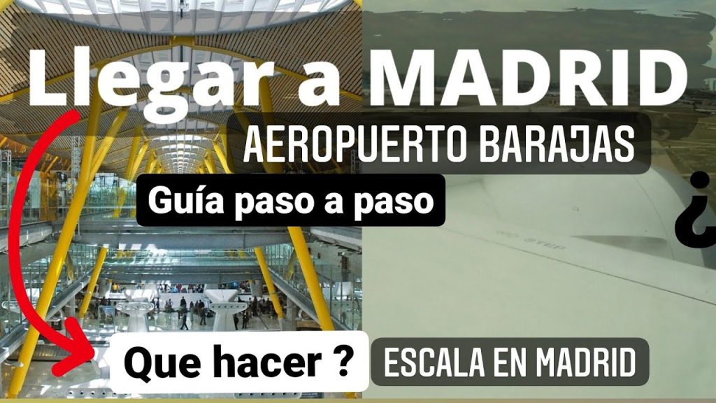 ¿Cuántas puertas de salida tiene el aeropuerto de Madrid? 6