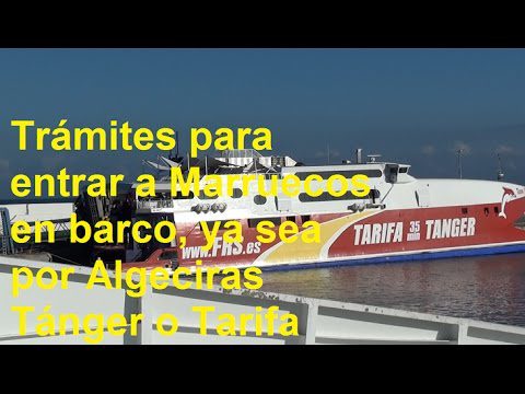 ¿Cuánto vale el barco a Tánger? 5