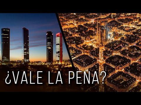 ¿Dónde es más costoso Barcelona o Madrid? 9