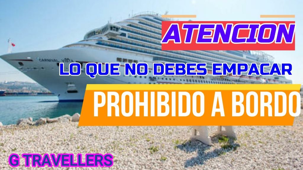 ¿Qué no puedo llevar en un ferry? 1