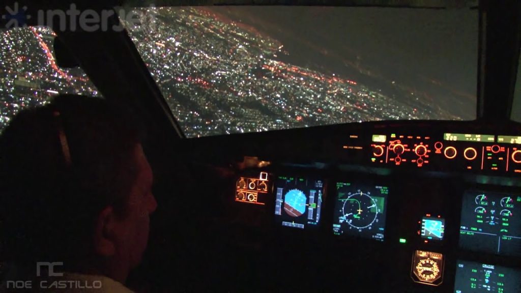 ¿Cómo ven los pilotos de avión de noche? 1