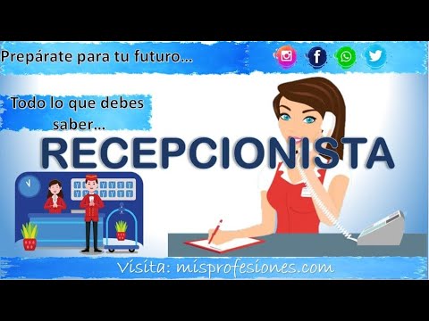 ¿Cómo debe hablar una recepcionista? 8