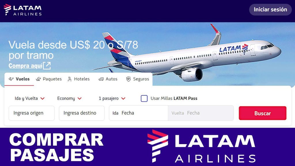 ¿Cómo se paga vuelos LATAM? 2