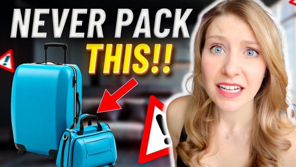 What items can I not bring to the airport? 5
